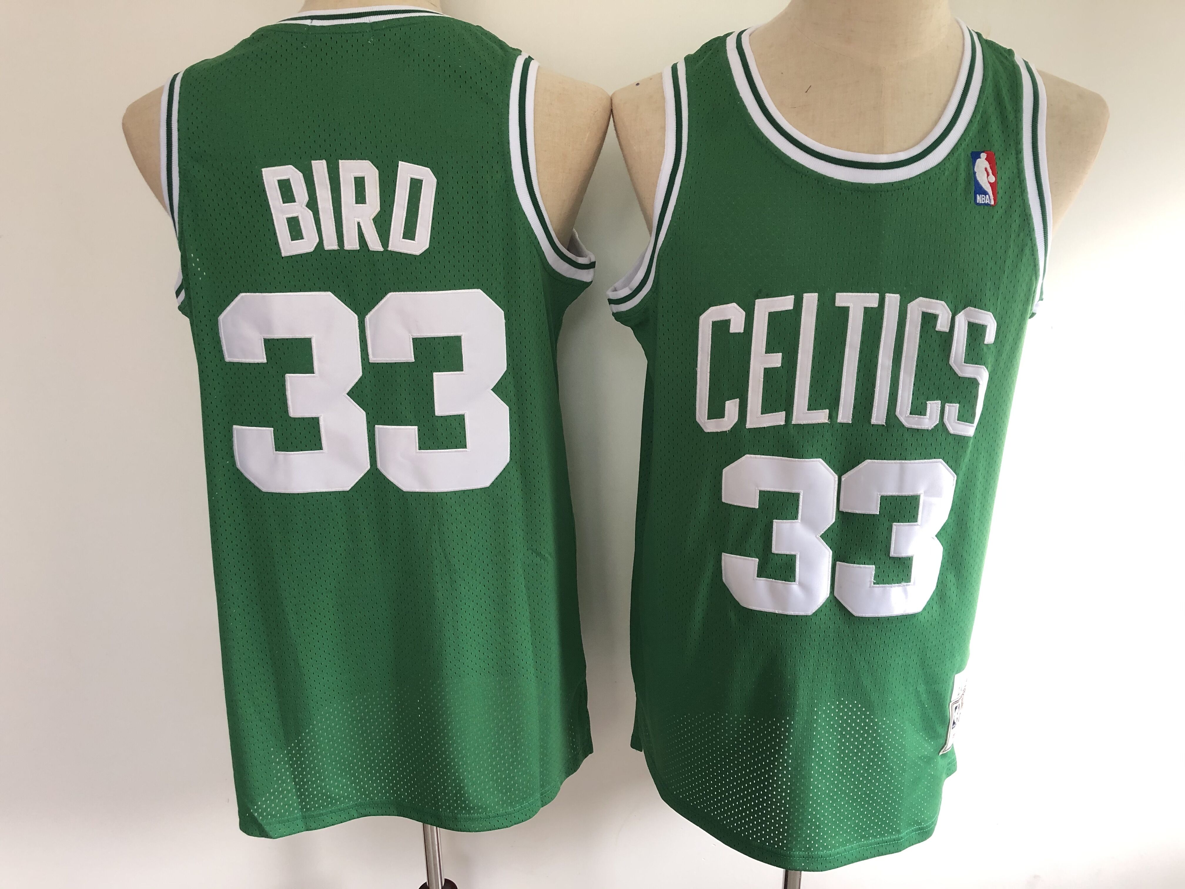 2020 Men Boston Celtics #33 Bird Green Throwback Adidas NBA Jersey